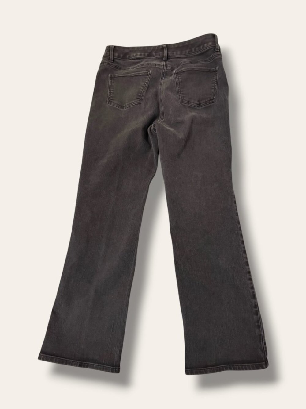 Talbots Jeans Womens 10P Barely Boot Jean Petite Stretch Bootcut Black Denim - Picture 3 of 10